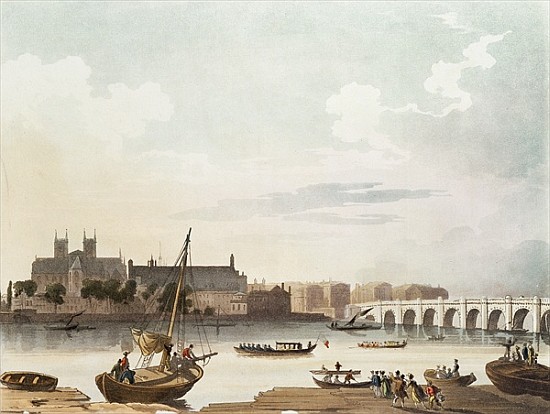 View of Westminster and the Bridge from English School