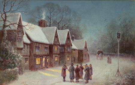 Winter Scene from English School