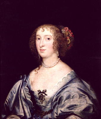 Portrait of Lady Hungate (d.1736) (oil on canvas) from English School, (17th century)