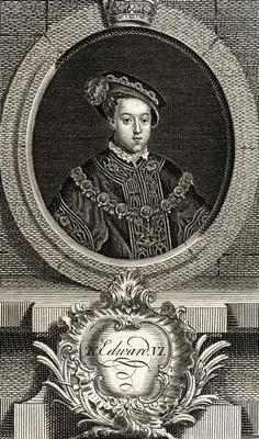 Edward VI (1537-53) King of England and Ireland, from 'The Gallery of Portraits', published 1833 (en from English School, (19th century)