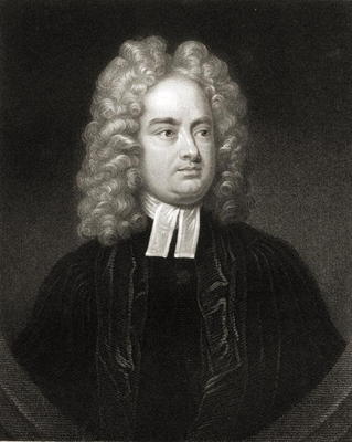 Jonathan Swift (1667-1745), from 'The Gallery of Portraits', published 1833 (engraving) from English School, (19th century)