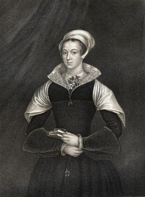 Lady Jane Grey (1537-54), from 'Lodge's British Portraits', 1823 (engraving) from English School, (19th century)