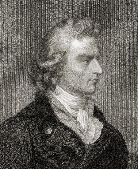 Friedrich (Johann Christoph) von Schiller (1759-1805) from 'Gallery of Portraits', published in 1833