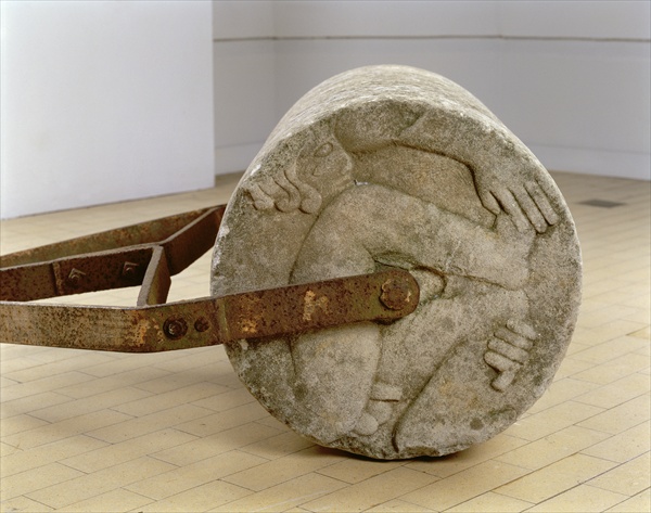 `Adam and Eve'' Garden Roller, 1933 (portland stone and iron)  from Eric Gill