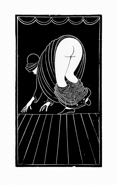 The Chinese Maidservant (woodcut engraving)  from Eric Gill