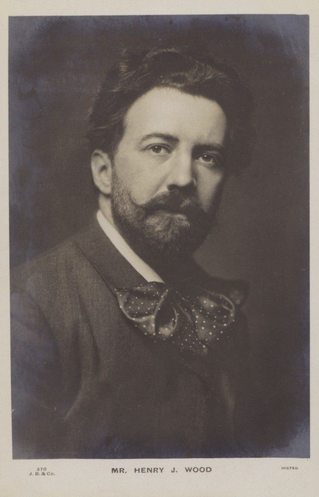 Henry Wood, English conductor from Ernest Walter Histed