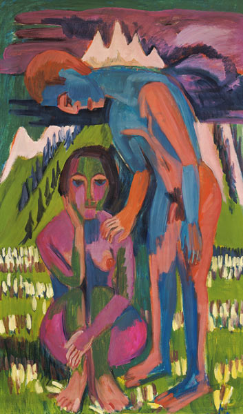 Black spring from Ernst Ludwig Kirchner