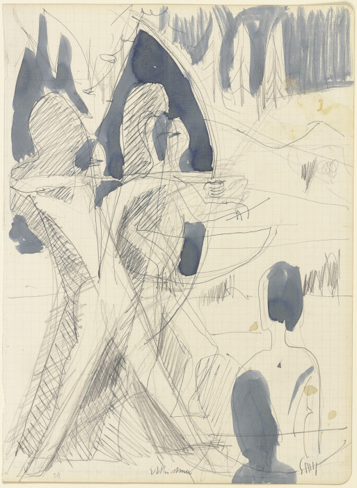 Archers from Ernst Ludwig Kirchner