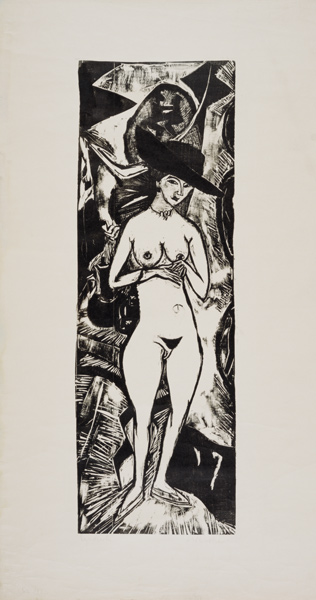 Akt mit schwarzem Hut from Ernst Ludwig Kirchner