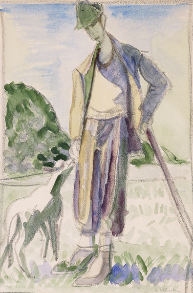 The shepherd from Ernst Ludwig Kirchner