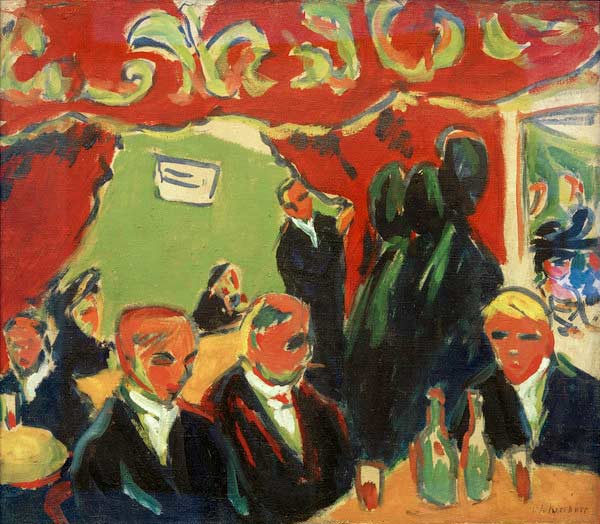 Wine bar from Ernst Ludwig Kirchner