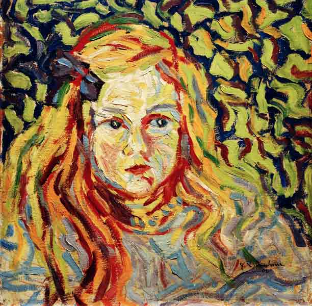 Head of a child from Ernst Ludwig Kirchner
