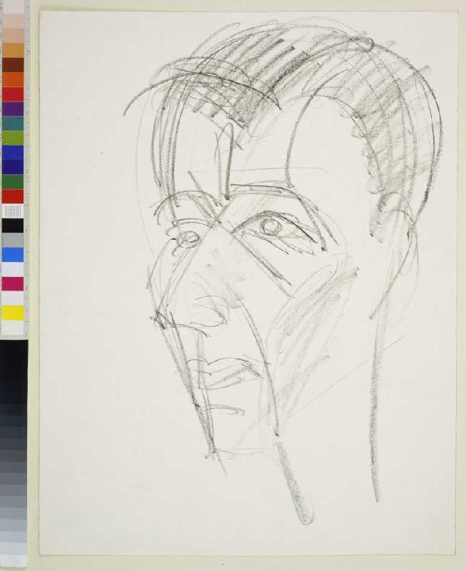Selbstbildnis from Ernst Ludwig Kirchner