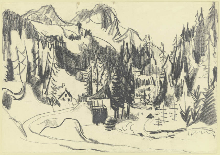 Sertigtal from Ernst Ludwig Kirchner