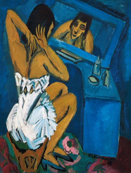 Woman before the Mirror from Ernst Ludwig Kirchner