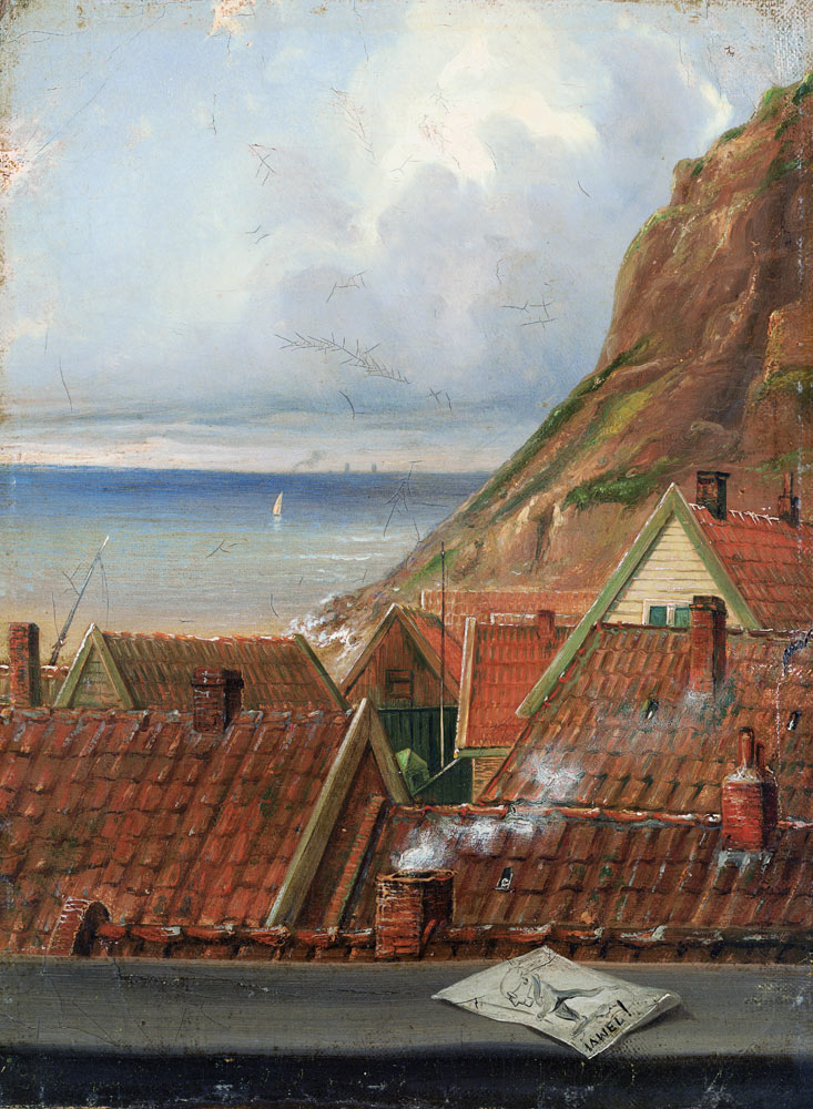 View from a Window of Helgoland from Ernst Wilh. Dietrich Willers