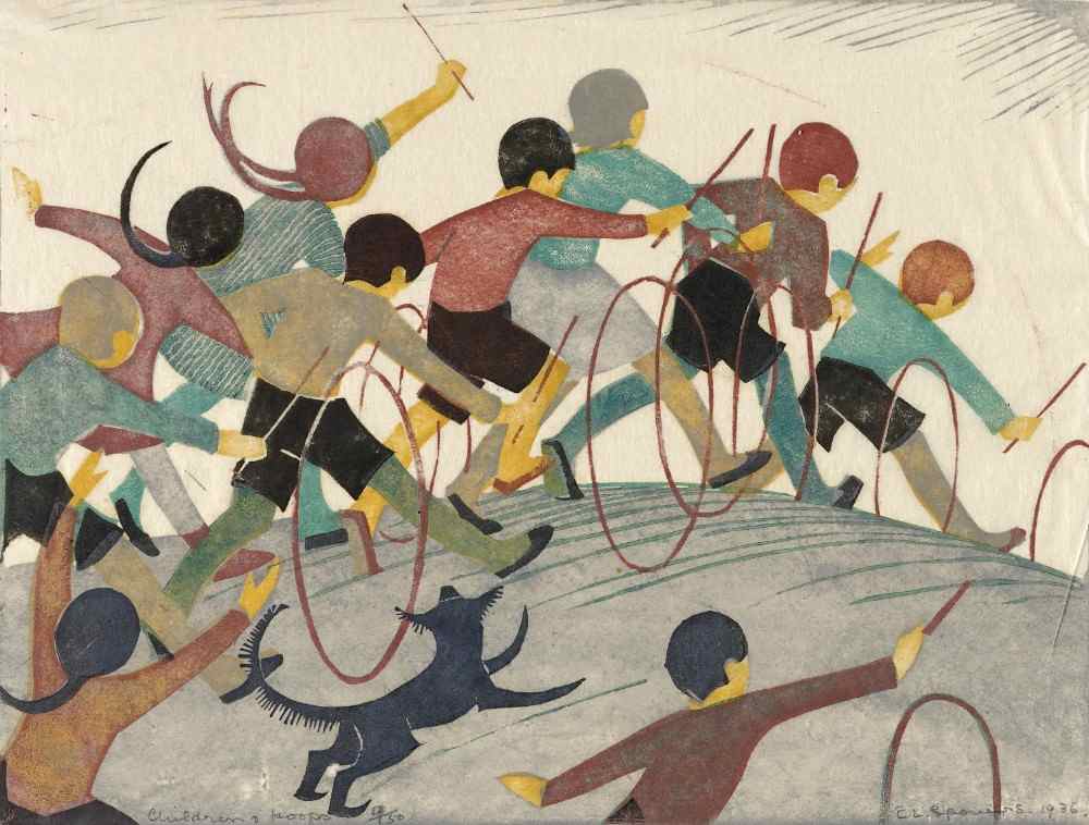 Childrens hoops from Ethel Spowers