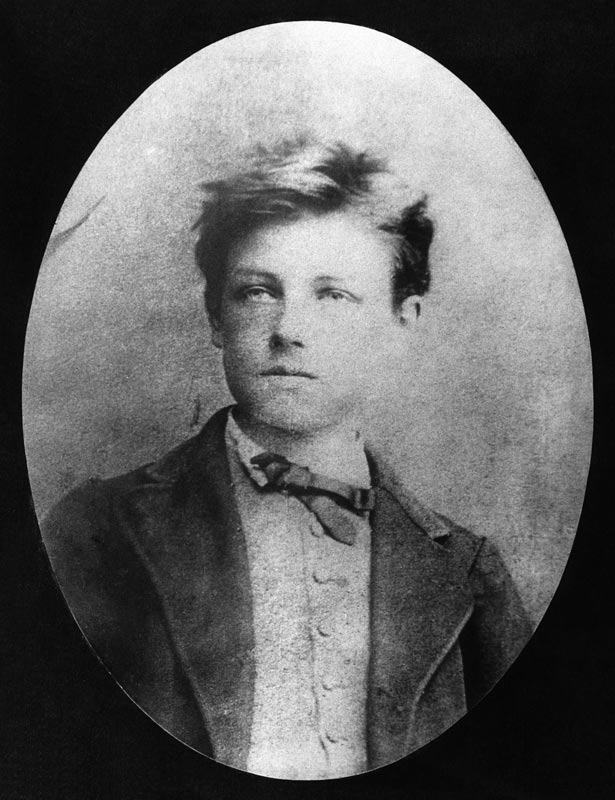 Portrait of Arthur Rimbaud (1854-91), c.1870 (b/w photo)  from Etienne Carjat