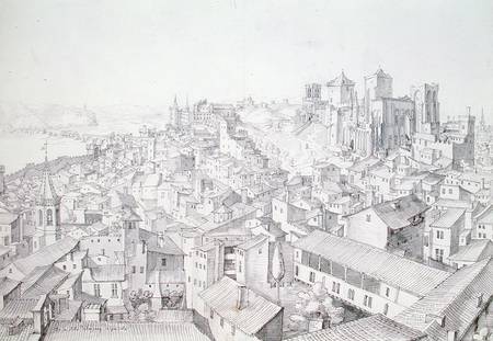 View of the Town of Avignon and its surroundings from Etienne Martellange