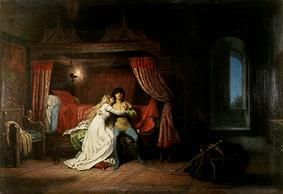 Romeo and Julia. from Eugène-Antoine Guillon