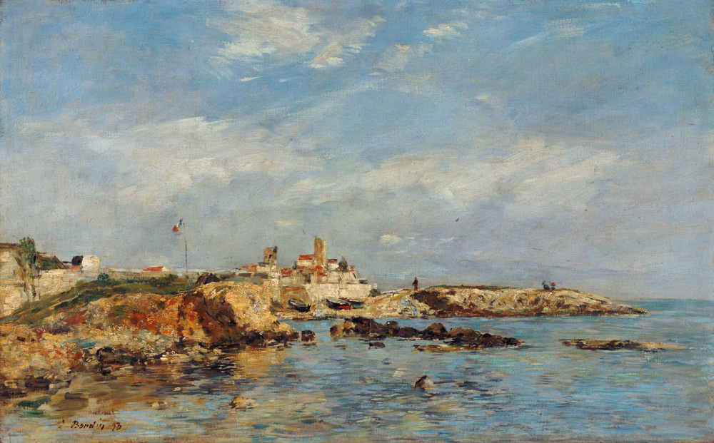 Le Cap this ' Antibes. from Eugène Boudin