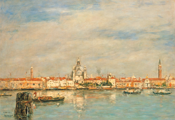 View of Venice from Eugène Boudin