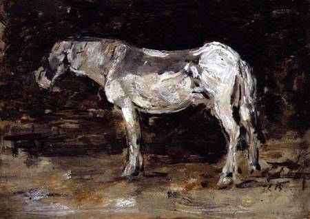 The White Horse from Eugène Boudin