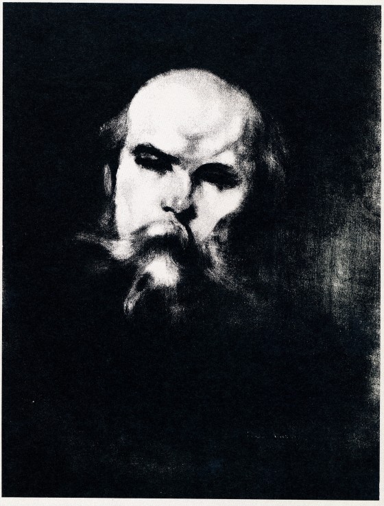 Portrait of the poet Paul Verlaine (1844-1896) from Eugène Carrière