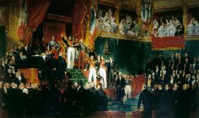 Louis-Philippe I is sworn in as king before the Chamber of Deputies, 9th August 1830