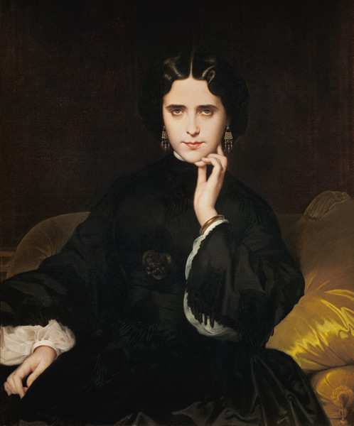 Madam de Loynes (Jeanne Détourbay) from Eugène-Emmanuel Amaury-Duval