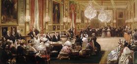 Concert in the Galerie des Guise at Chateau d'Eu, 4th September 1843