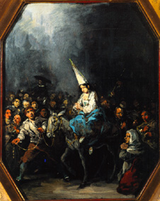 The sentenced by the Inquisition from Eugenio Lucas