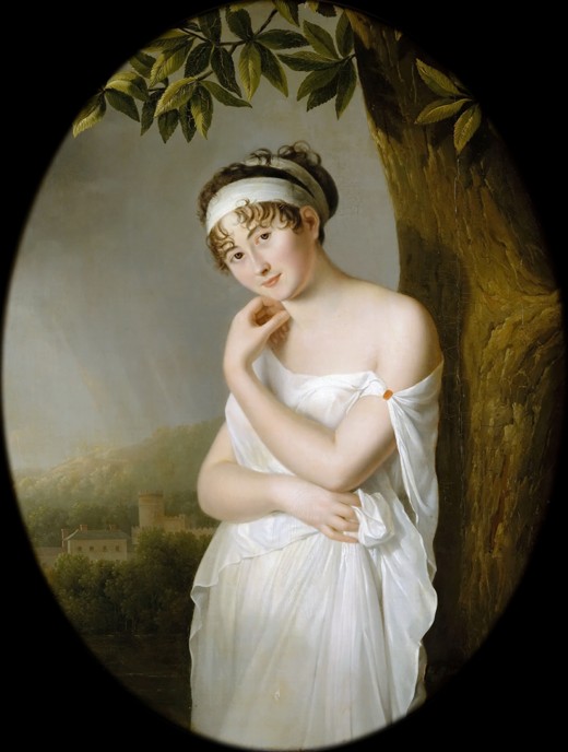 Portrait of Madame Récamier, née Julie Bernard (1777-1849) from Eulalie Morin