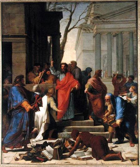 The Sermon of St. Paul at Ephesus from Eustache Le Sueur