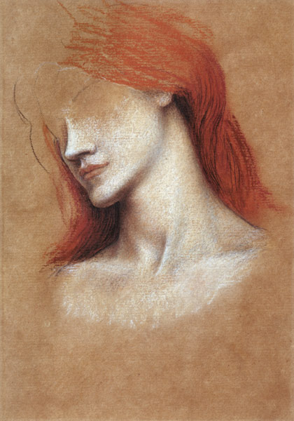 Sketch of a Woman from Evelyn de Morgan