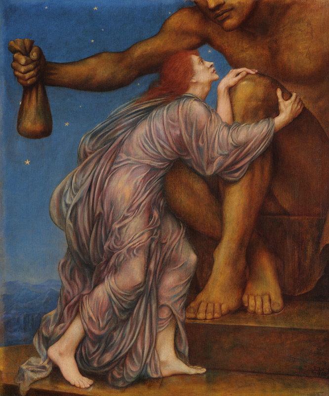 The Worship of Mammon from Evelyn de Morgan