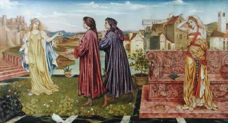 The Garden of Opportunity from Evelyn de Morgan