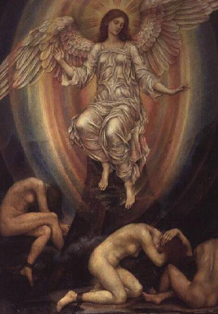 The Light Shineth in Darkness and the Darkness Comprehendeth It Not from Evelyn de Morgan