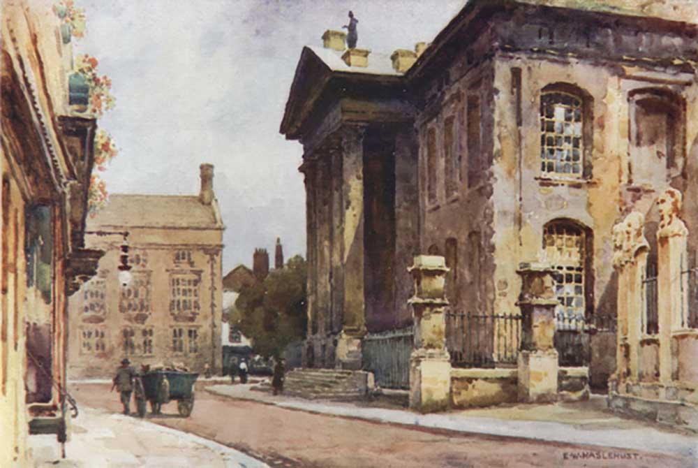 Old Clarendon Building, Broad Street from E.W. Haslehust
