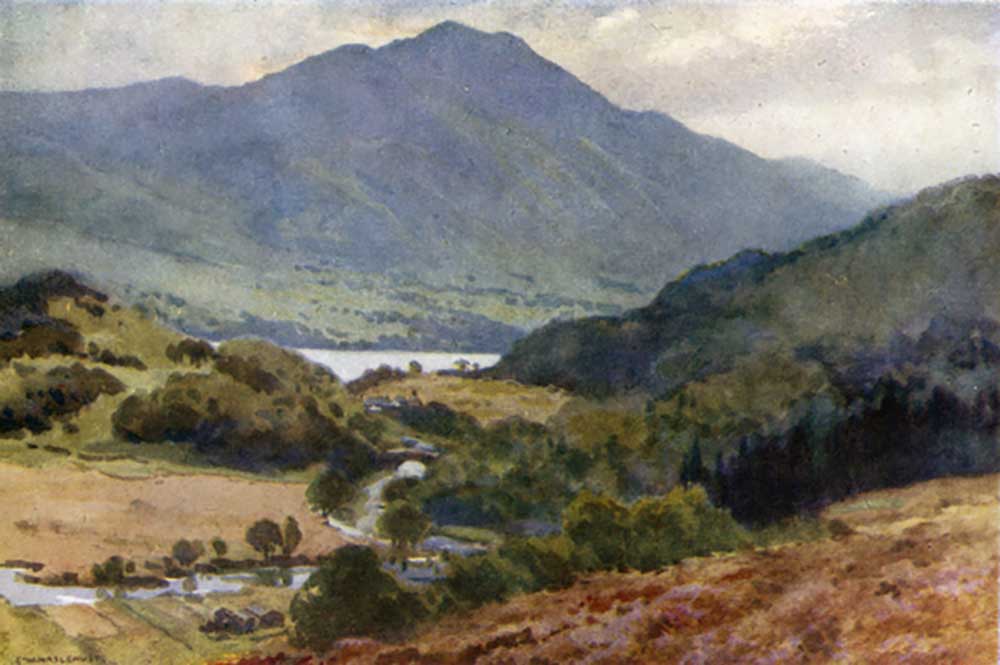 Ben Venue and Loch Achray, Trossachs from E.W. Haslehust