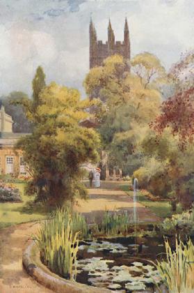 Botanic Gardens and Magdalen Tower