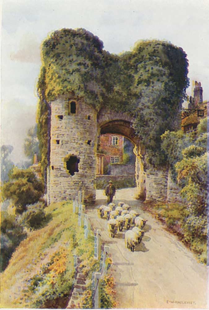 The Strand Gate, Winchelsea from E.W. Haslehust