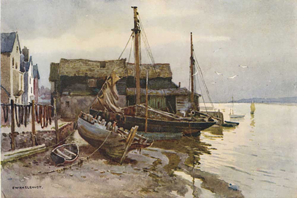 The Exe at Topsham from E.W. Haslehust