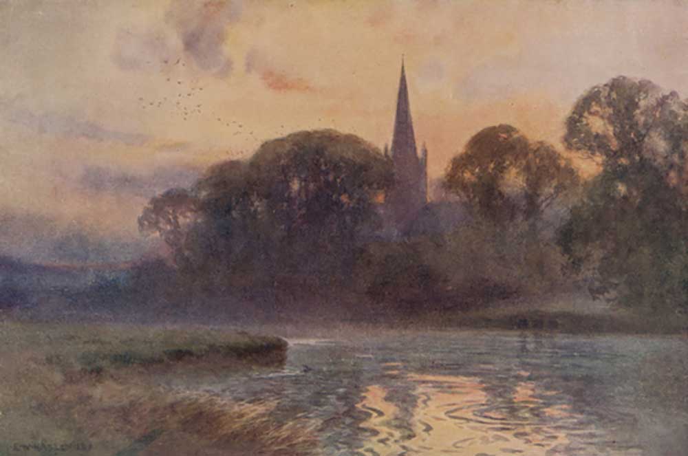 Holy Trinity Church, Stratford-on-Avon from E.W. Haslehust