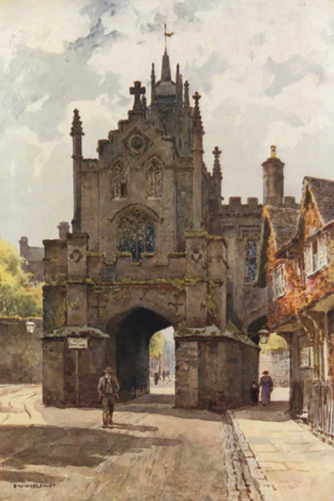 East Gate, Warwick from E.W. Haslehust
