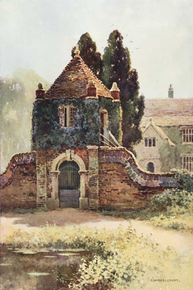 Gateway, Poxwell Manor House from E.W. Haslehust