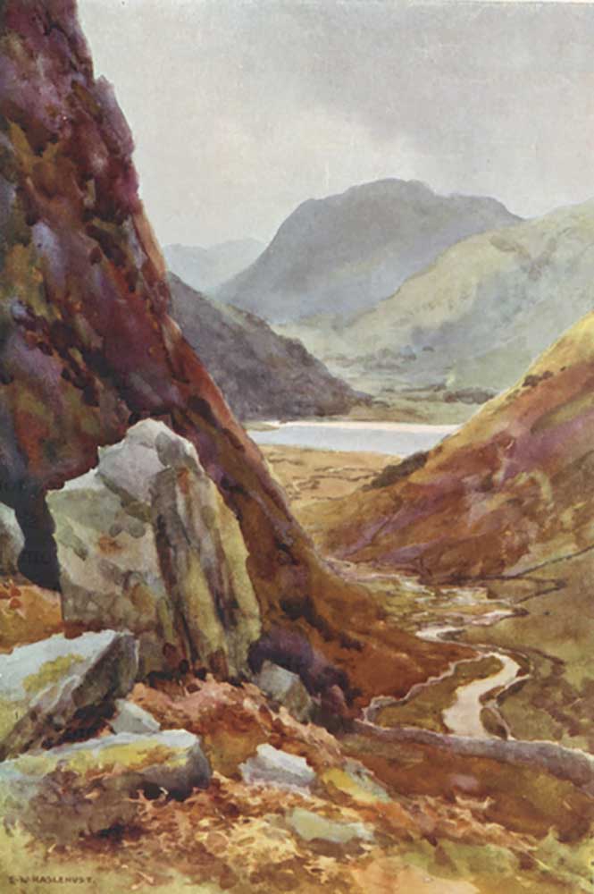 Kirkstone Pass and Brothers Water from E.W. Haslehust