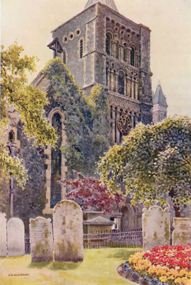 St. Marys Church, Dover from E.W. Haslehust