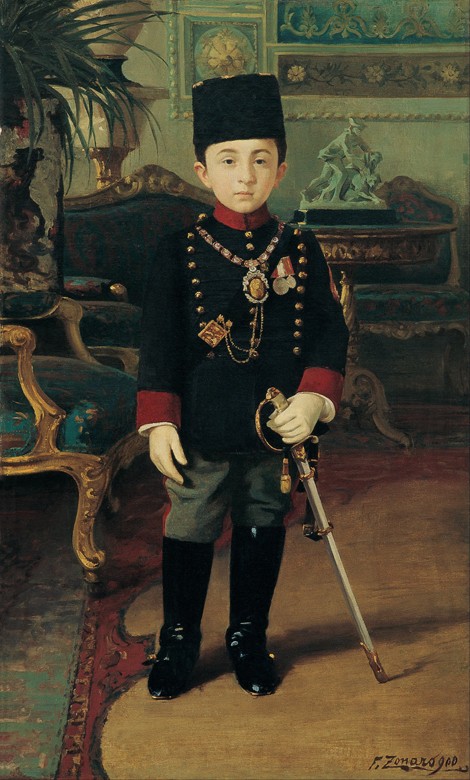 Prince Abdurrahim Hayri Efendi from Fausto Zonaro