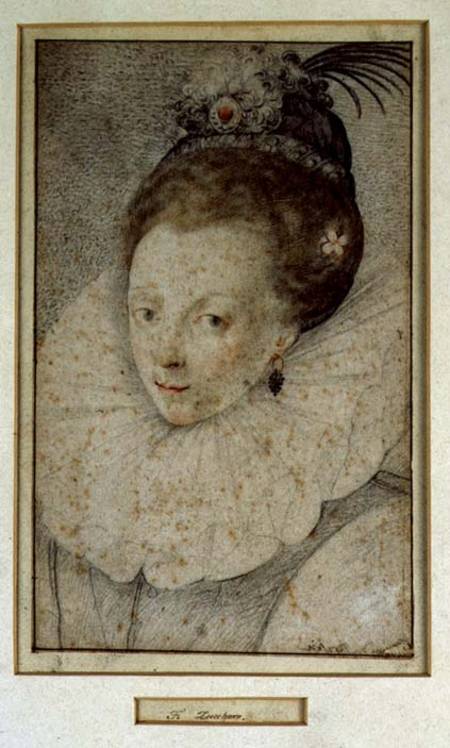 Portrait of Queen Elizabeth I (1533-1603) 16th century from Federico Zuccari